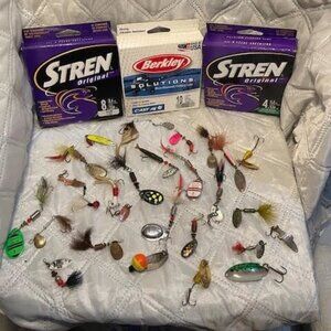 Share Vintage Lure Lot Spinners Spoons collector